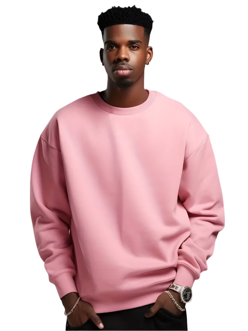 Variant image for Herre Pullover Casual Rundhalset Blødt Materiale-1