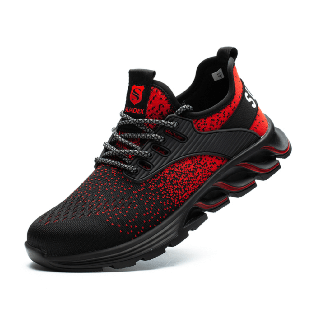 Arbejdssko til mænd med Kevlar-såle og ståltåkappe 1