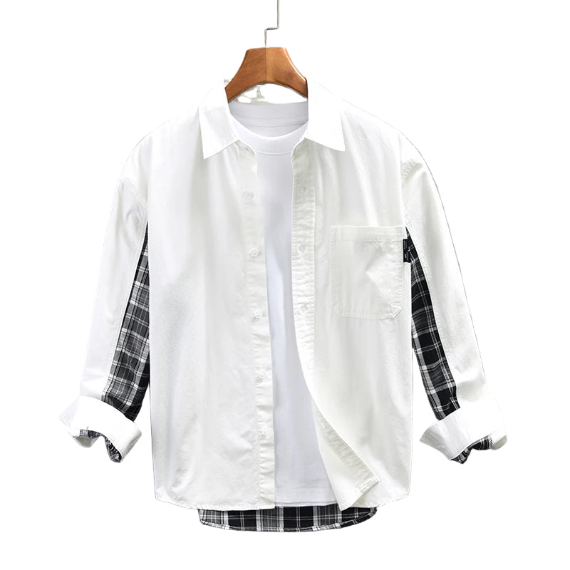 Herre Skjorter Casual Bæredygtig Stilfuld Regular Fit