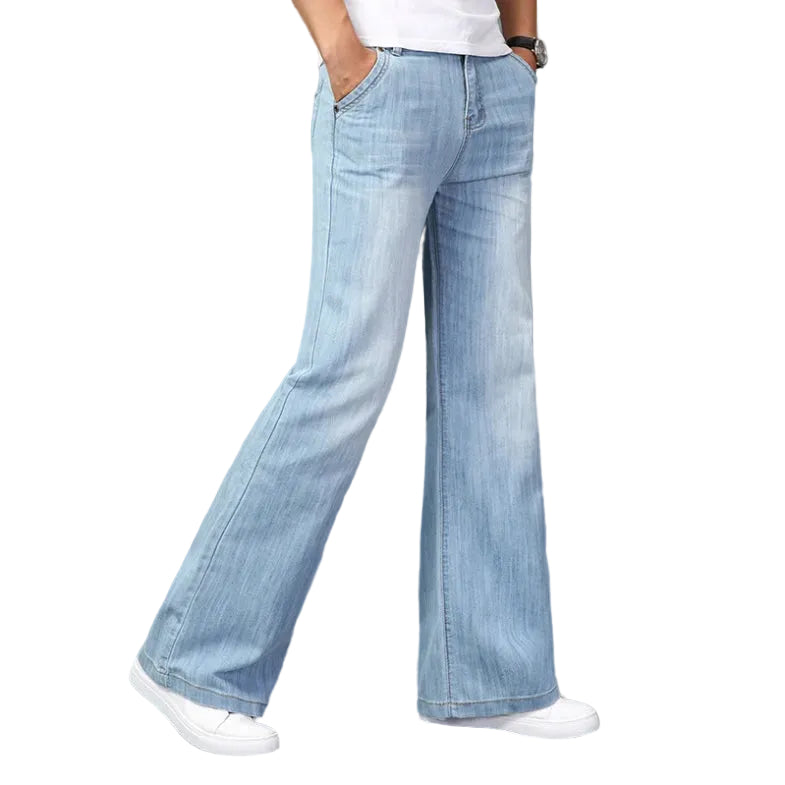 Dame Bootcut Jeans med Retro Flair 0