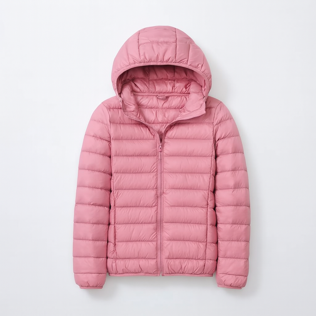 Dame Hættejakke Vinterstil 10