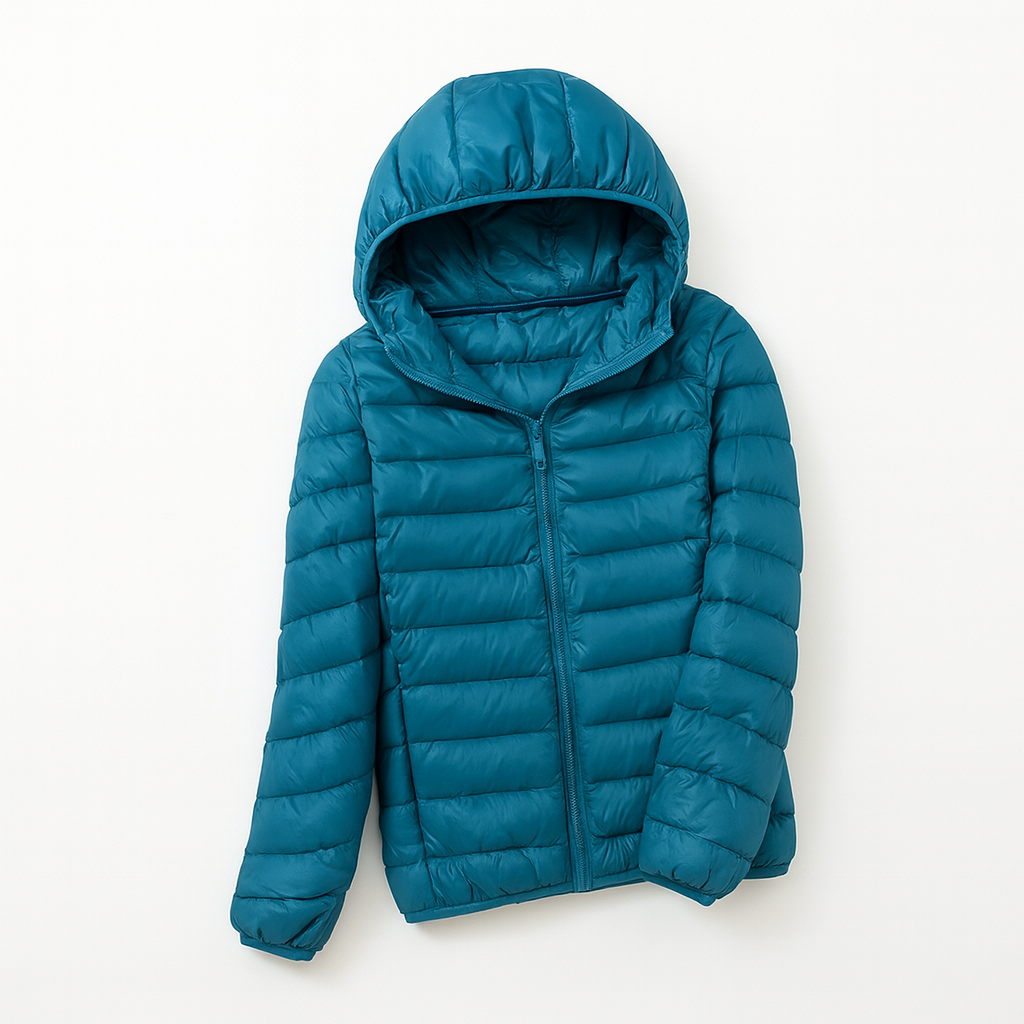 Dame Hættejakke Vinterstil 14