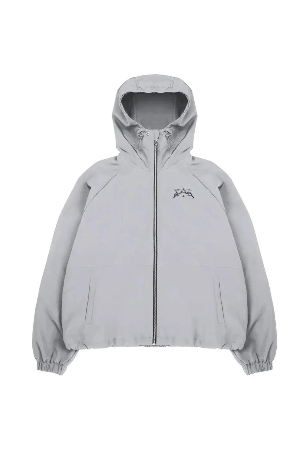 Damernes Windbreaker Jakke Casual Stil 2