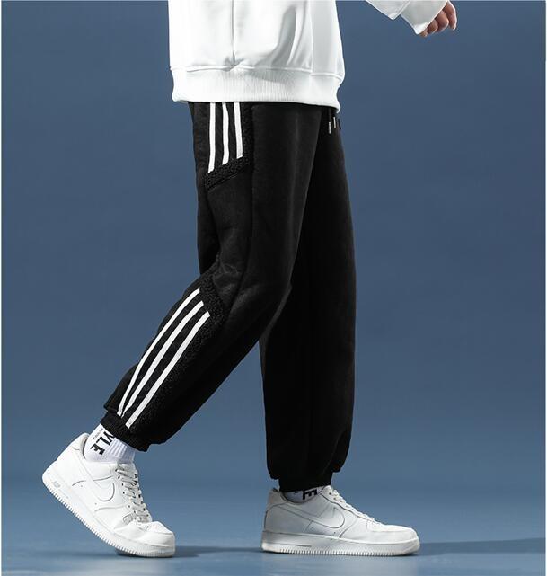 Herre Joggers Med Sidelinjer I Premium Bomuld 5