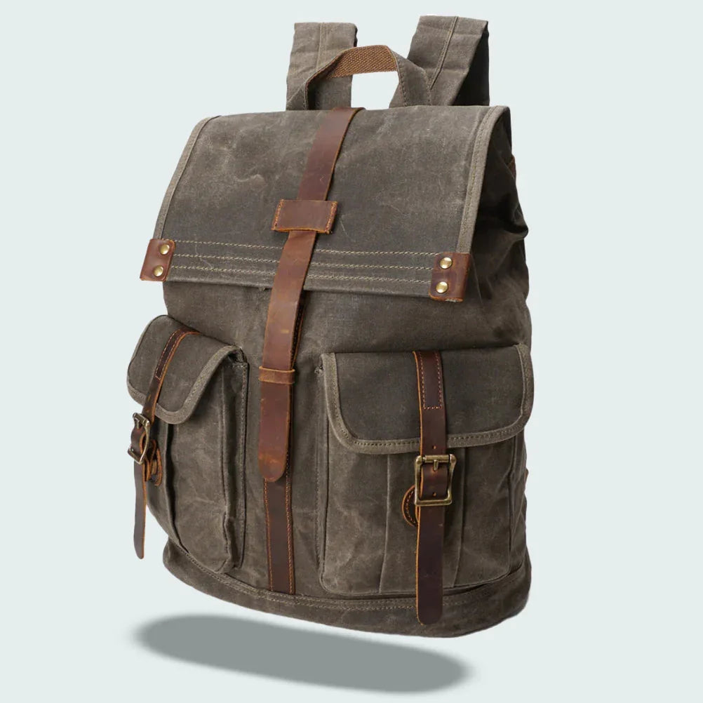Herre Rygsæk til Bærbar Computer Vintage Stil 4