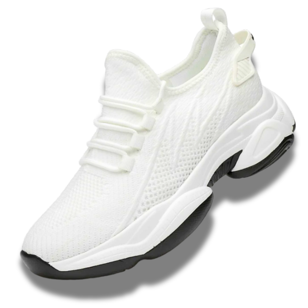 Herre Sneakers med Skjult Hælhøjde - Elegant og Minimalistisk 1