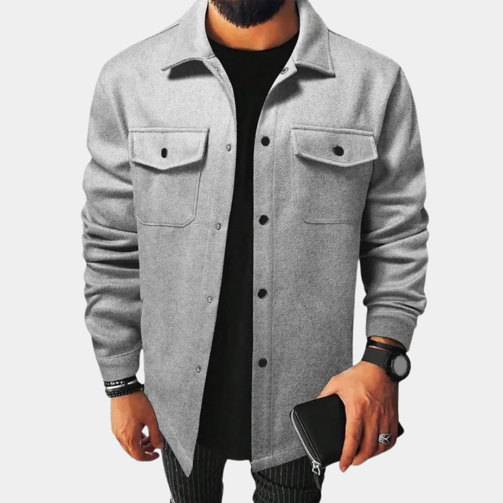 Herre Sommerjakke Casual Åndbar Materiale 5