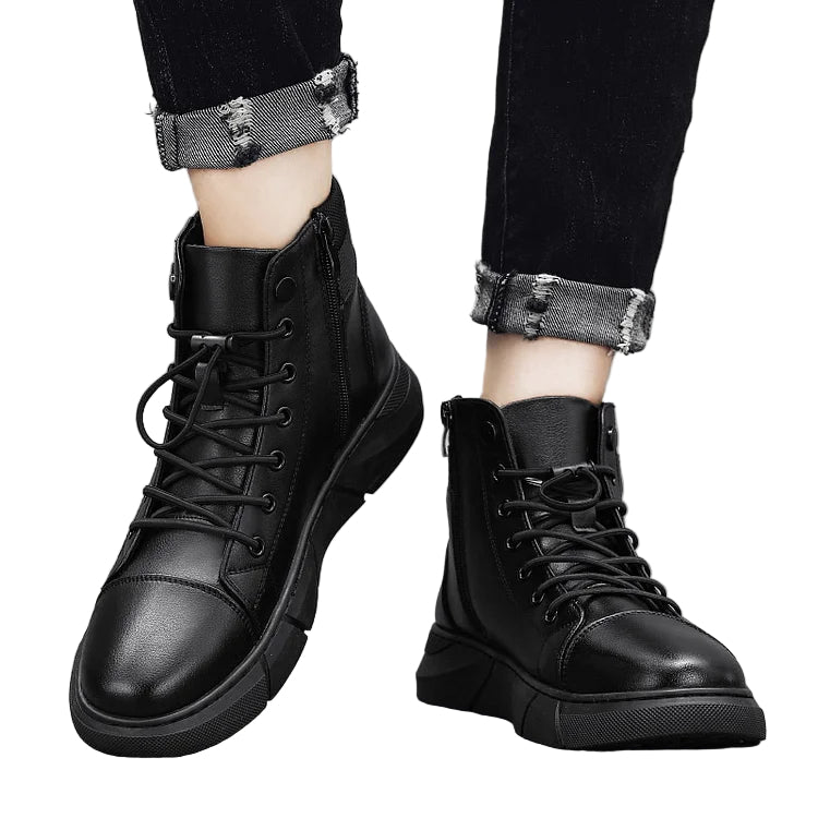 Herres Lærstøvler Ergonomisk Design 0