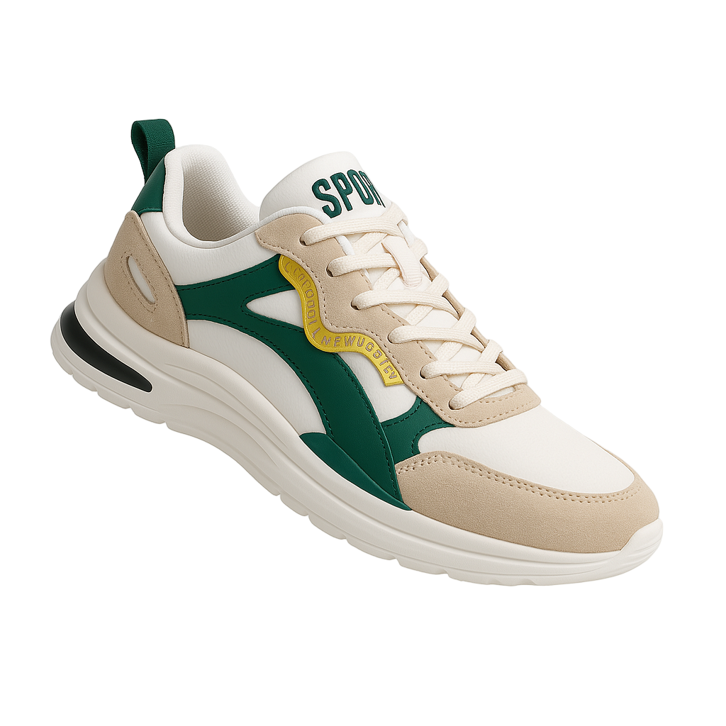 Herresneaker Smart Casual Suede Gummi 0