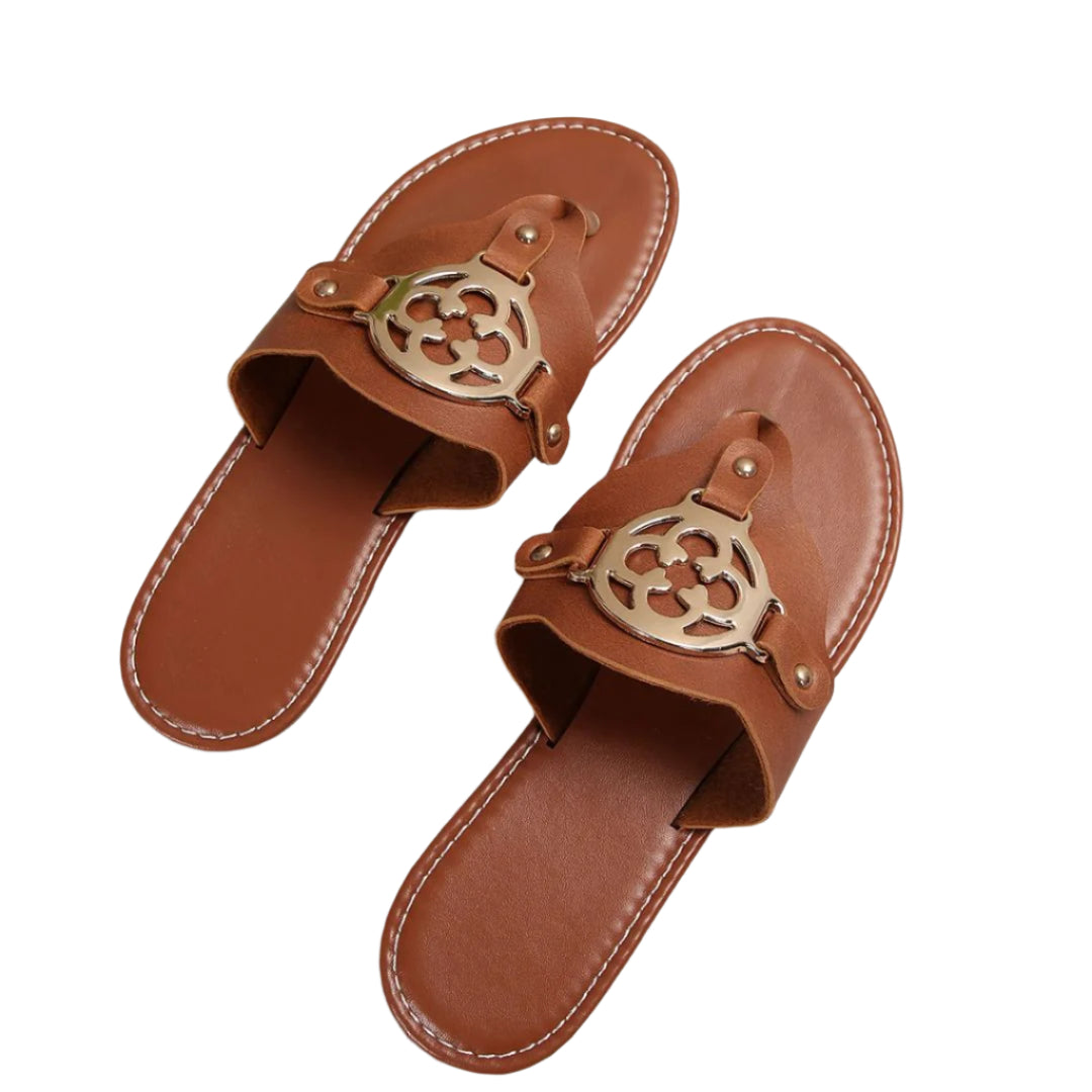 Kvinders Flade Sandaler Komfortabel Design 0