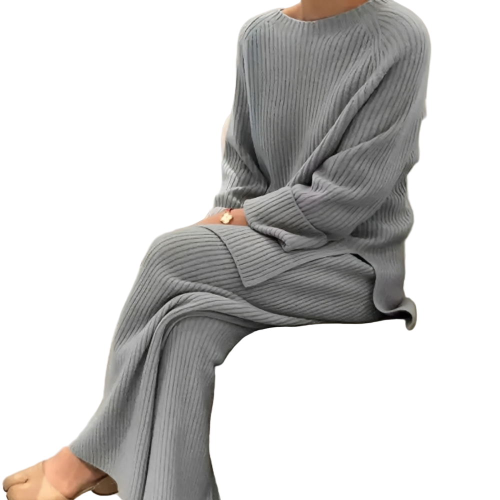 Kvinders Loungewear Sæt i Varmt Design 0