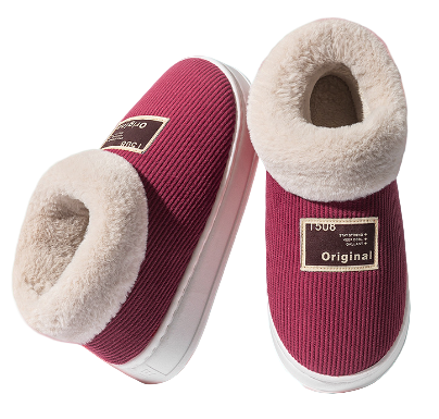 Kvinders Pantofler Imitationspels Foring TPR Sål 0