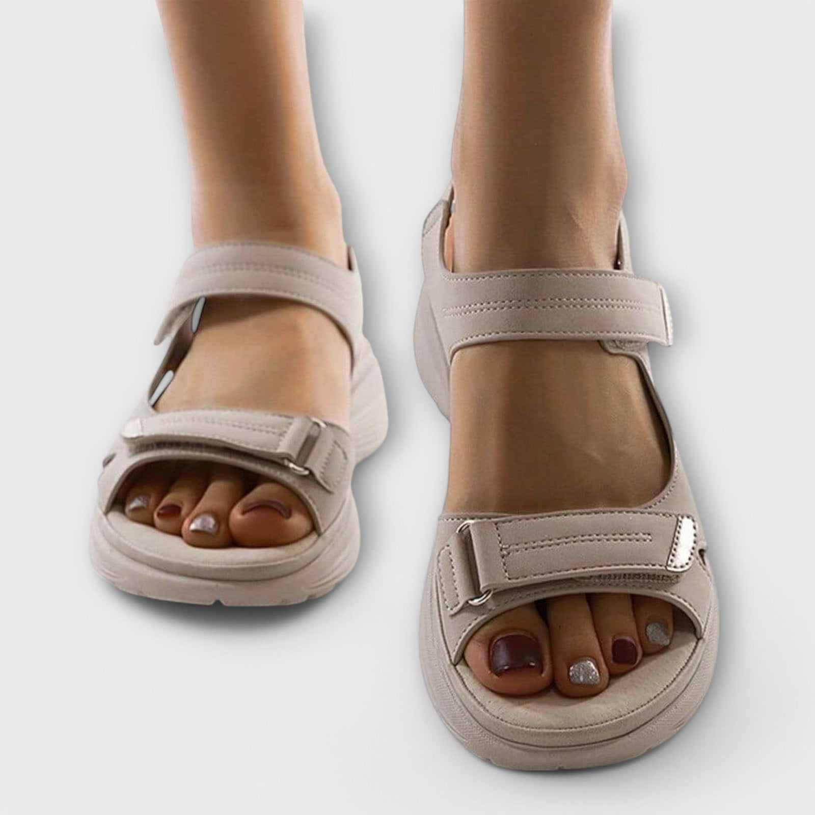 Kvinders Sandaler med Justerbar Støtte 6