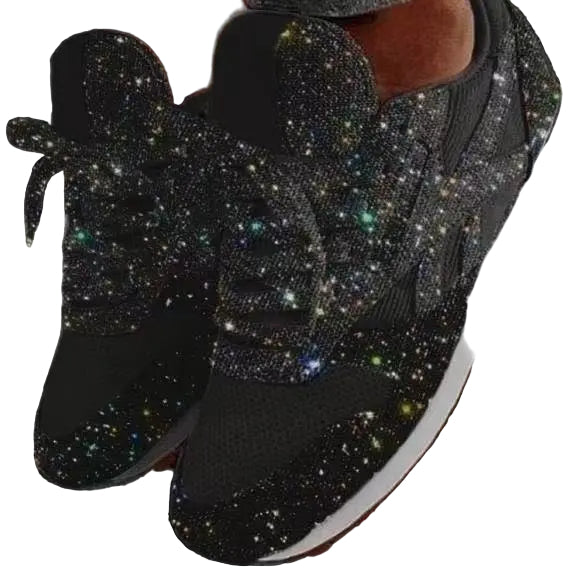 Kvinders Sneaker Med Pailletter Komfortabelt Design 0