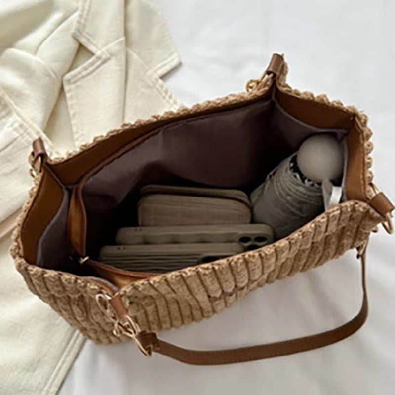 Kvinders Taske Minimalistisk Corduroy Design 7