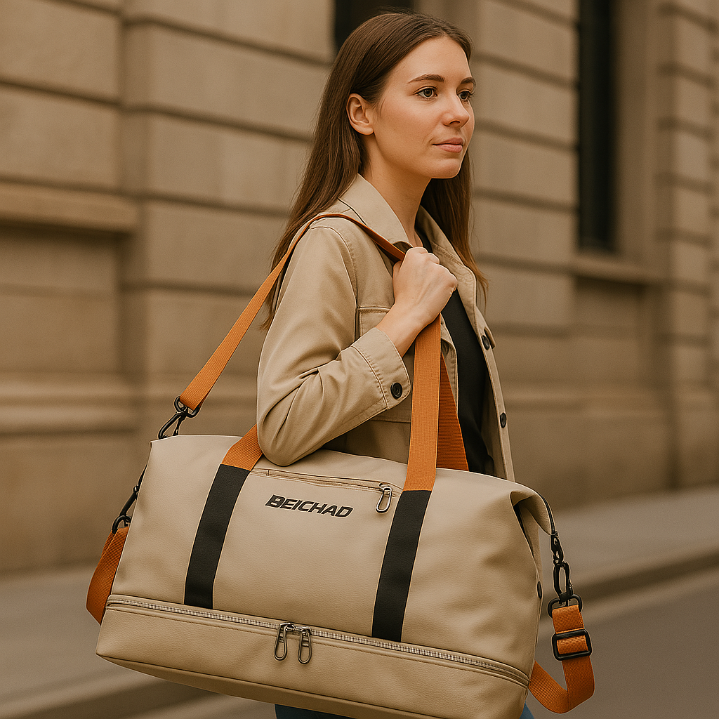 Kvinders Tote Bag Praktisk Design Oxford Stof Med Justerbar Skulderrem 2