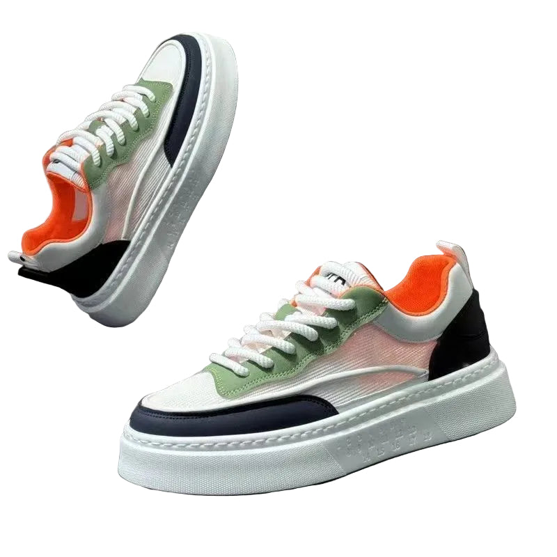 Mænd Sneakers Urban Stil med Tyk Ydersål 0