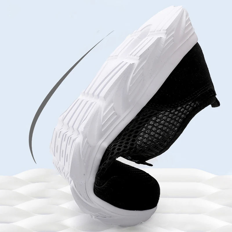 Mænds Casual Sneakers Åndbar Slip-On Gummi 3