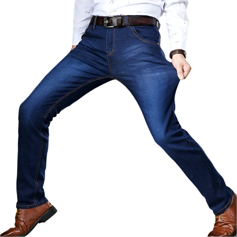Mænds Jeans Komfortabel 4-vejs Stræk Denim 1