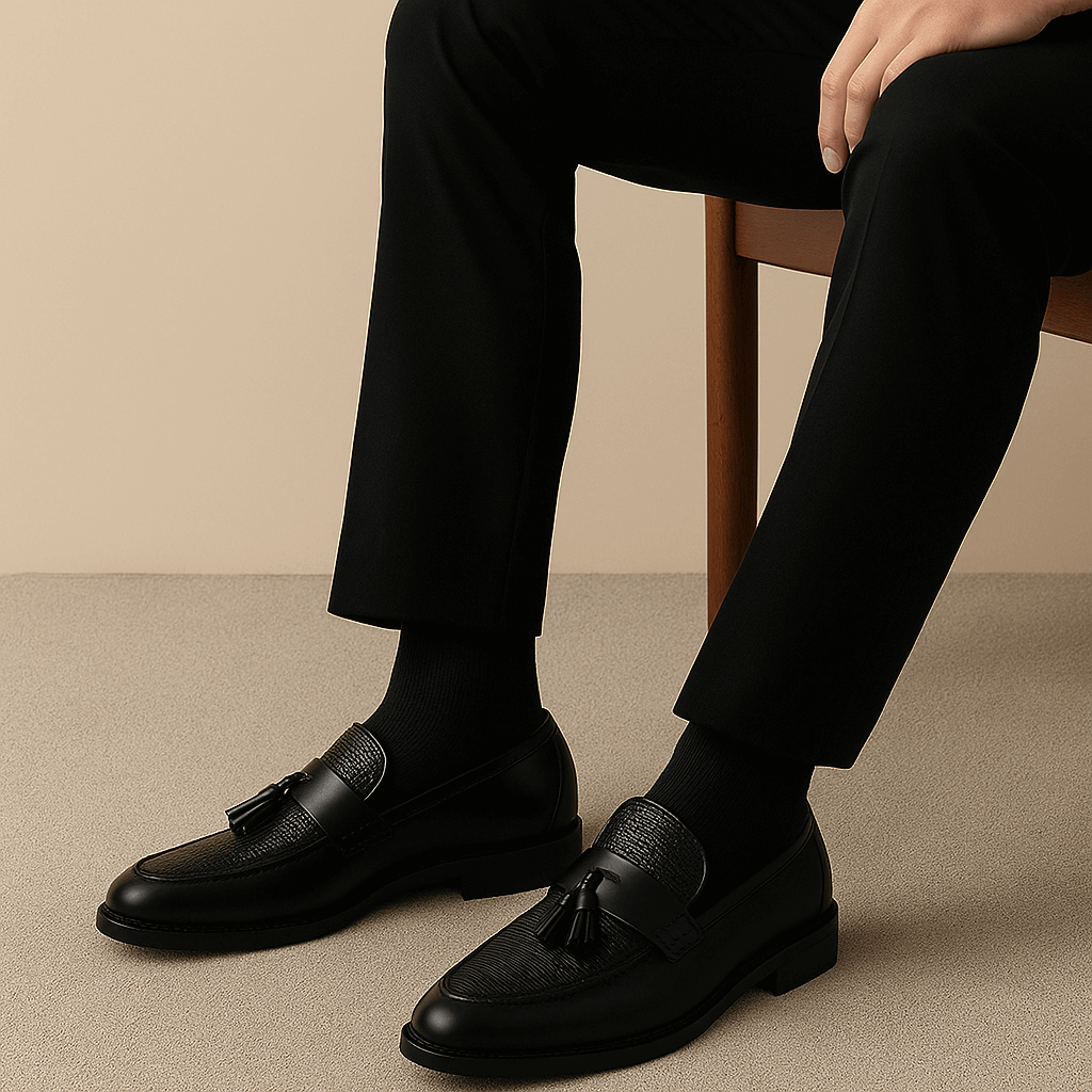 Mænds Loafers med Vævet Design 2