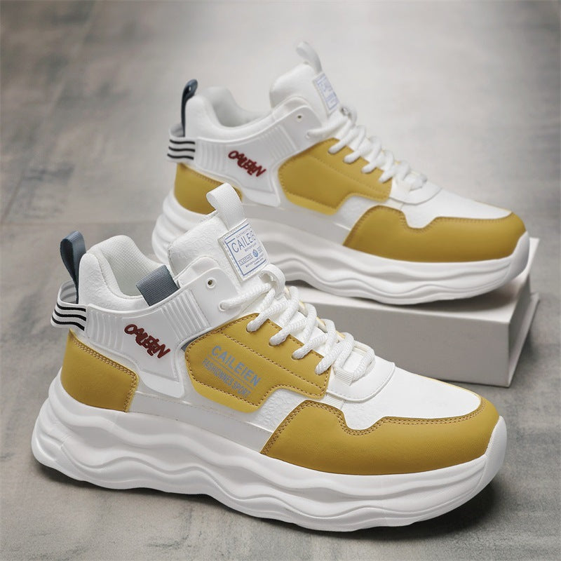 Mænds Sporty Sneakers Mønstret Design til Aktiv Livsstil 2