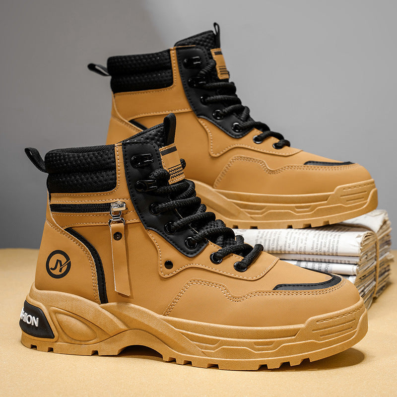 Mænds Sporty Vinterstøvler 4