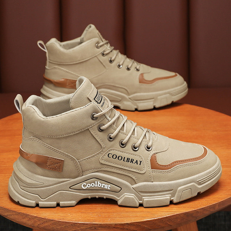 Mænds Vinterstøvler med Skridsikker Sål 4