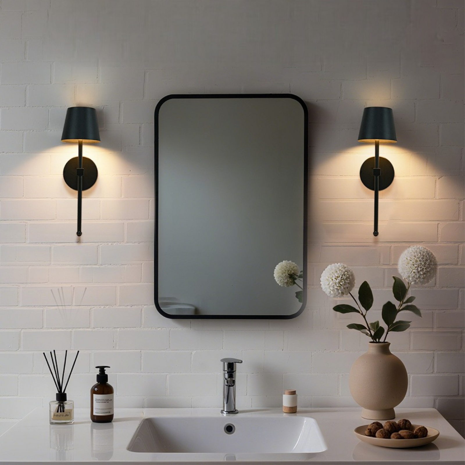 Moderne Væglampe Trådløs Genopladelig LED Design 1