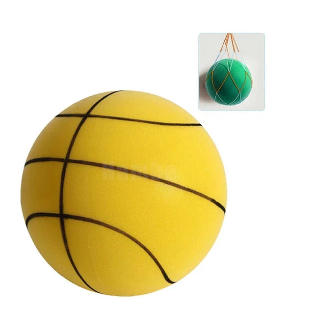 Variant image for Støjsvag Basketball 18cm 22cm 24cm Orange Grøn Blå Gul PU Skum-4