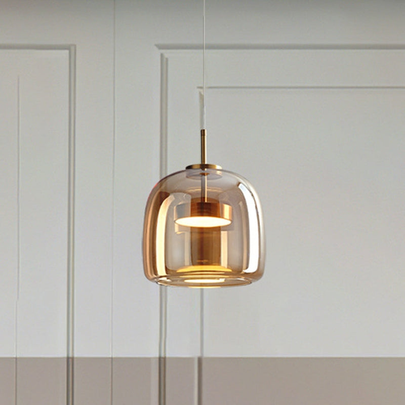 Retro Pendel Lampe med Glasdesign til Loftlamper 7