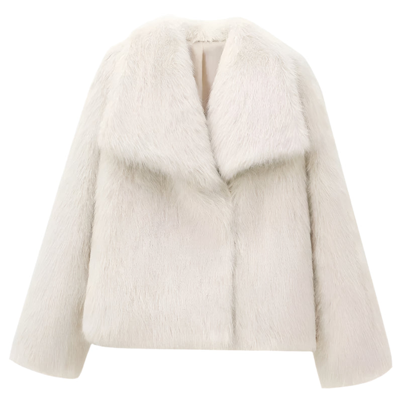 Kvinders Vinterjakke Plysforing Holdbart