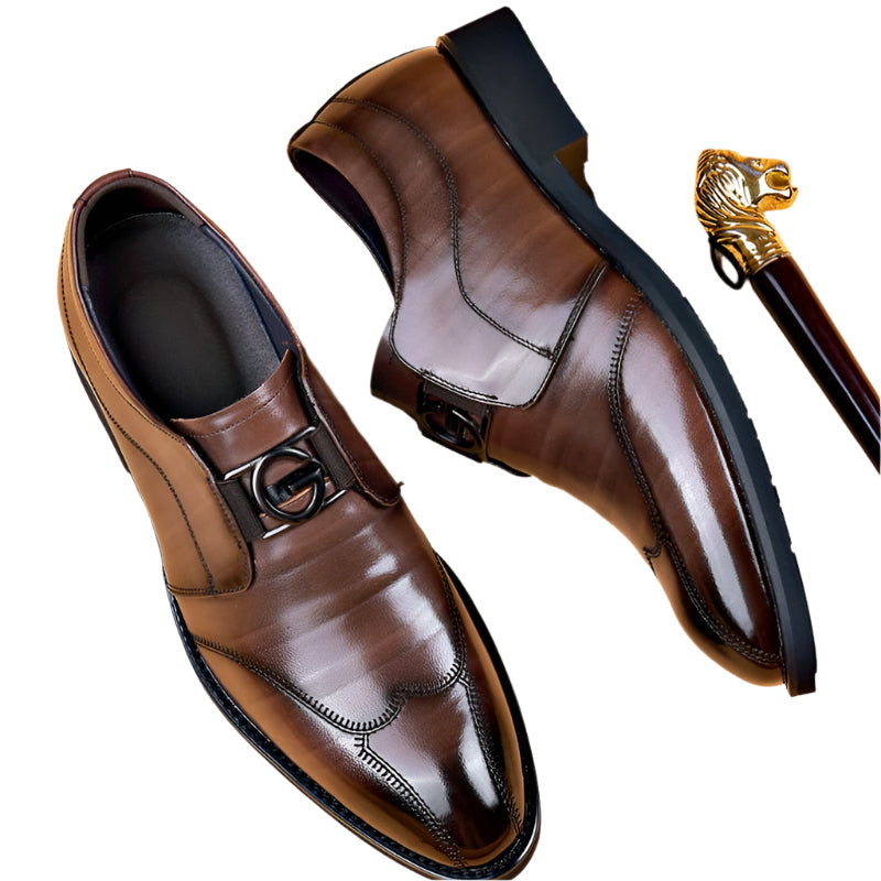 Herre Sko Luksus Kunstlæder Elegant Design 3