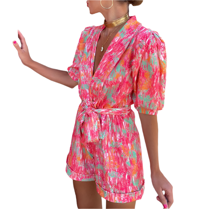 Kvinders Jumpsuit Trendy Design Åndbar Bomuld