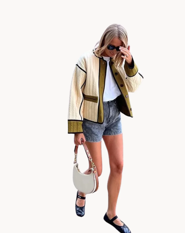 Kvinders Jakke Stilfuld Alsidig