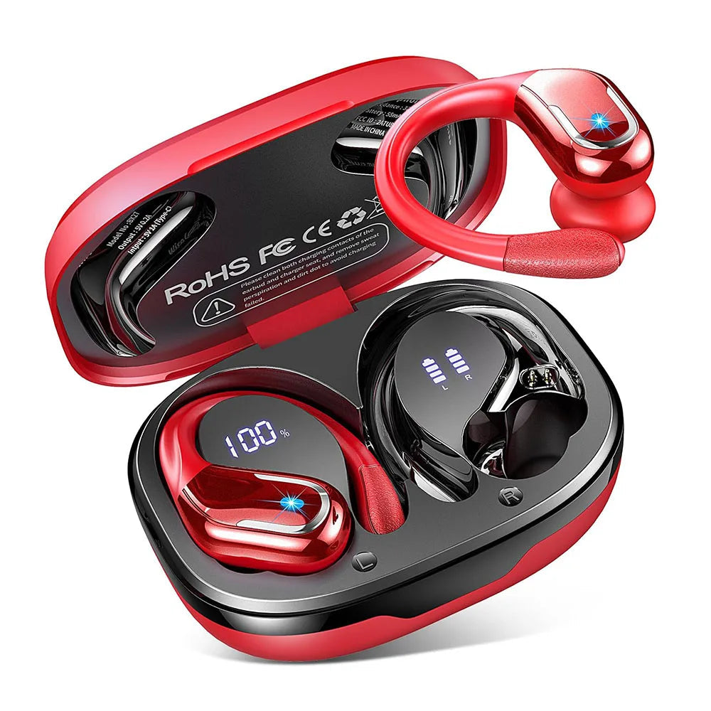 Trådløse Øretelefoner til Sport med IP7 Vandtæt Design og 75 Timer Spilletid 7