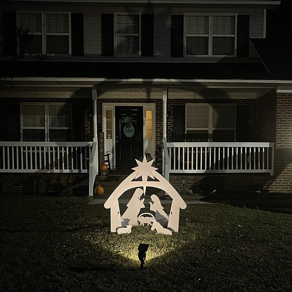 Udendørs Julekrybbe Udstilling 1