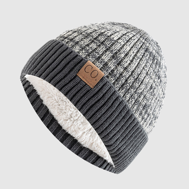 Unisex Beanie Justerbar Pasform Med Strikket Tekstur 4