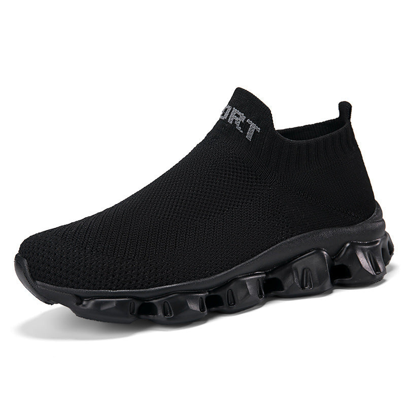 Unisex Sportssneakers med Elastisk Skaft Tidsløst Design 0