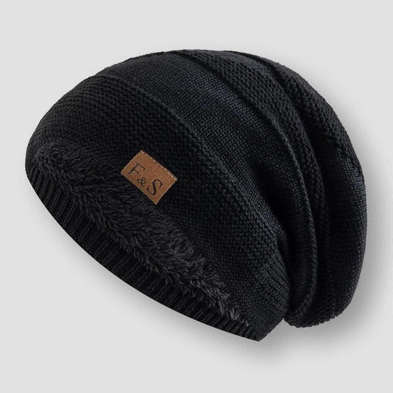Unisex Strik Beanie med Slouch Pasform 2