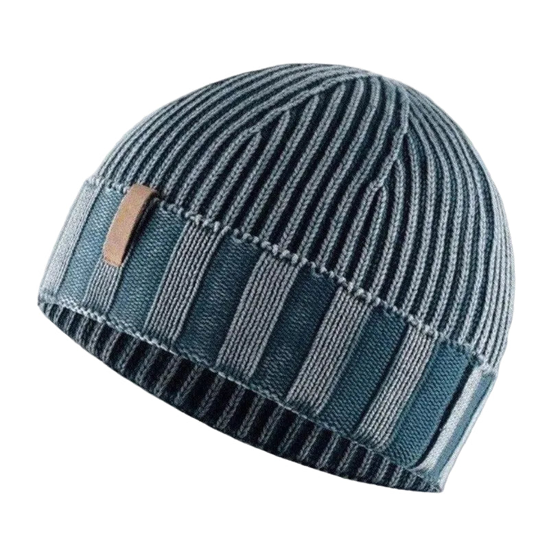 Unisex Strikket Hue med Retro Charme 0