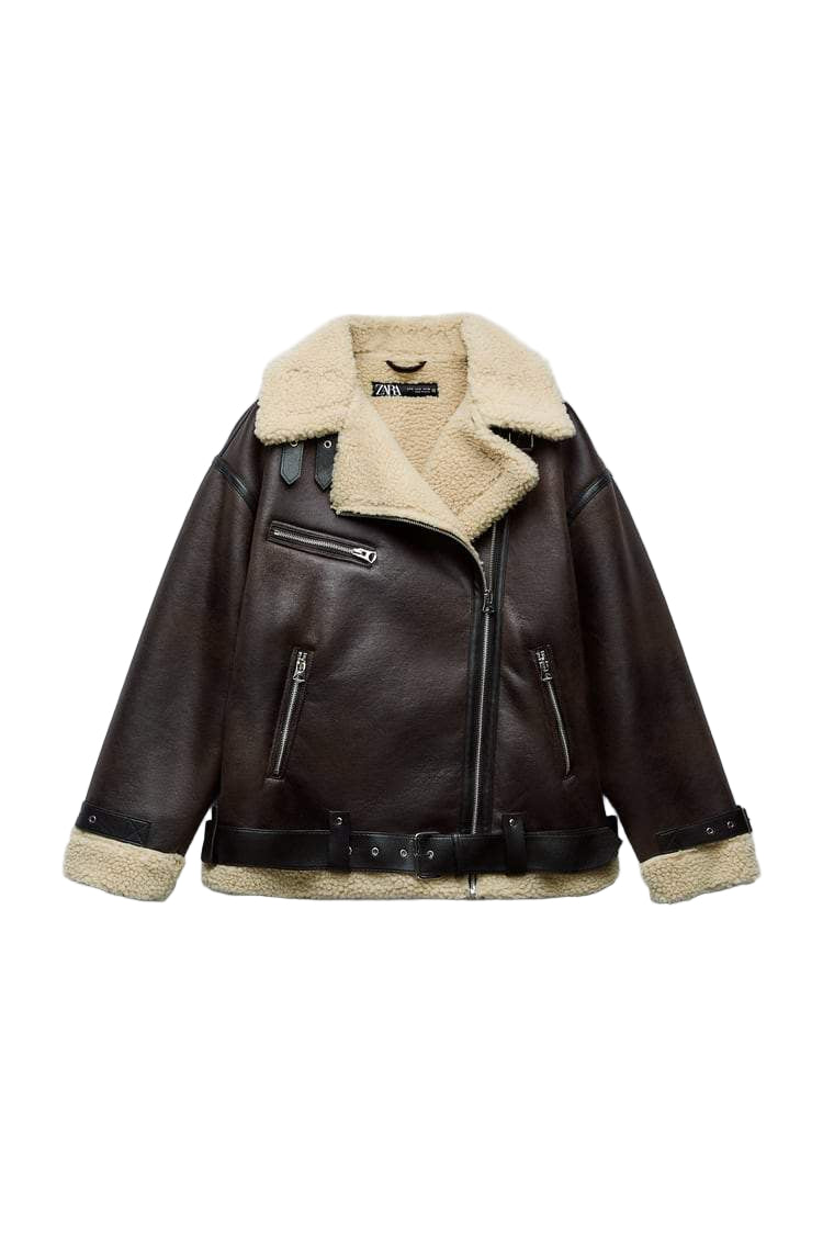 Varm Vinterjakke Dame med Revers i Vandafvisende Materiale 0