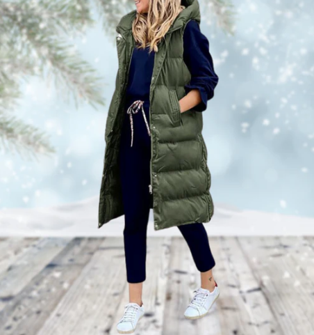 Veste Til Kvinder Lang Casual Åben Front Mantel 4