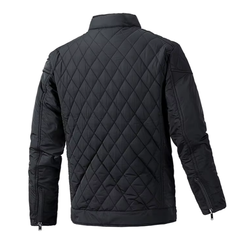 Mænds bomuldspolstret bomberjakke