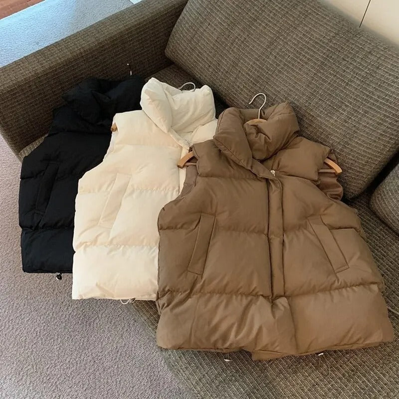 Varm dunvest til kvinder