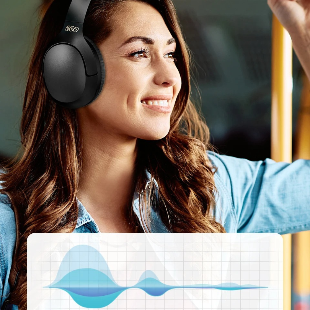 Støjreducerende trådløse hovedtelefoner
