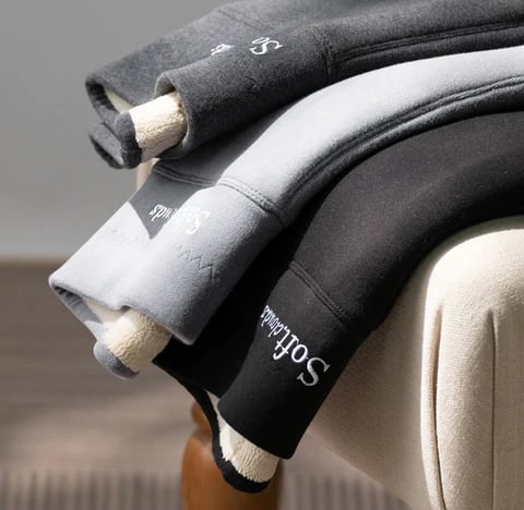 Kvinders Leggings Fleece Foring Tætsiddende Komfortabel