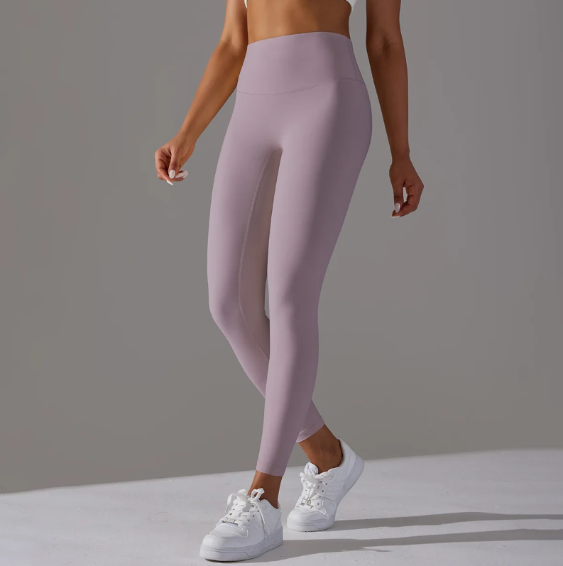 Højtaljede fitness-leggings