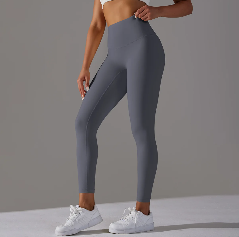 Højtaljede fitness-leggings