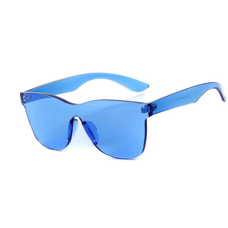 Candy Colors Firkantede Solbriller Uden Kant