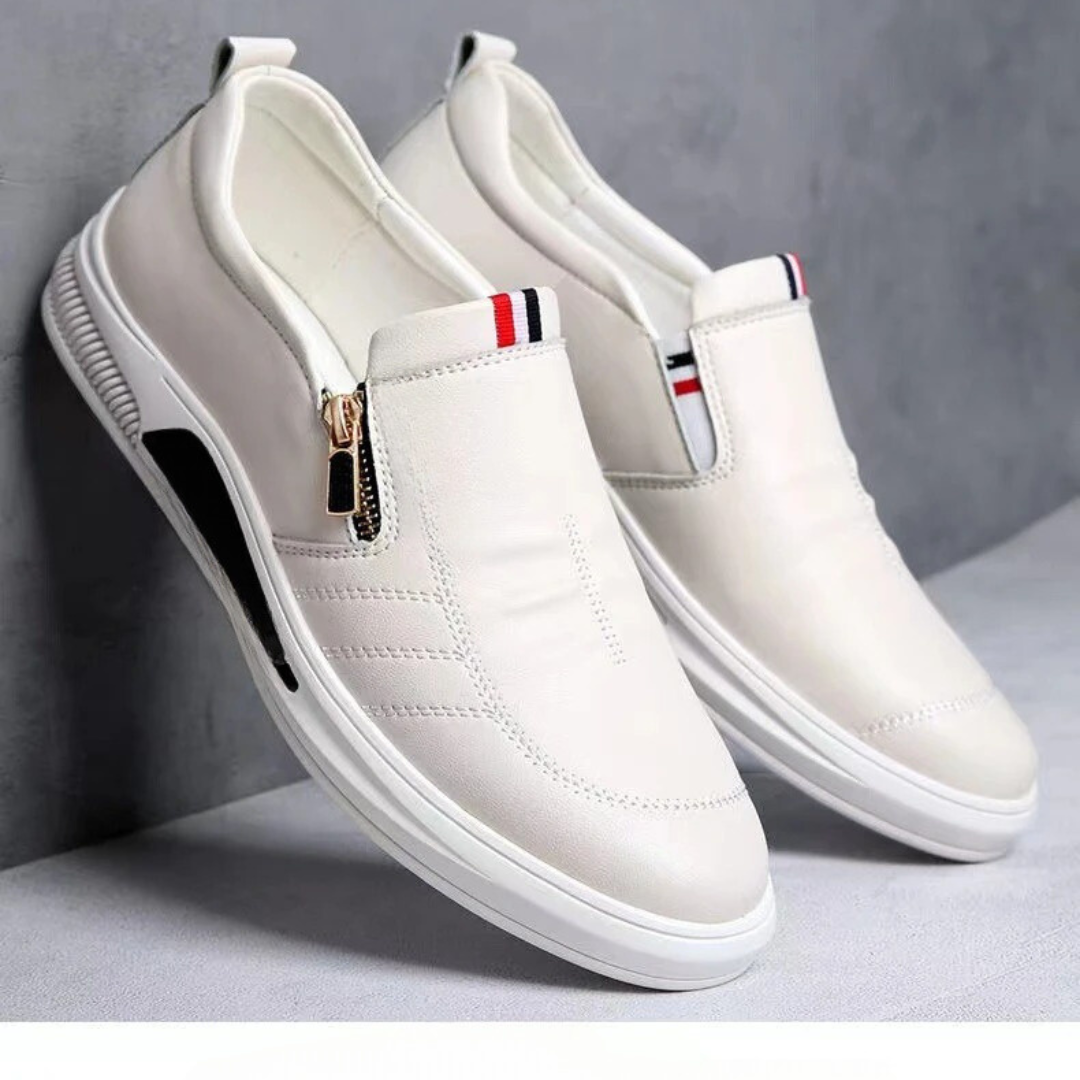 Åndbare slip-on-loafers til mænd